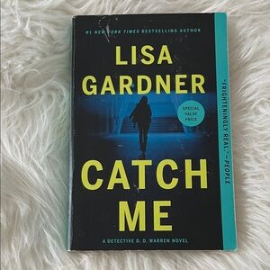 'Catch Me' Novel - Black and Teal Cover